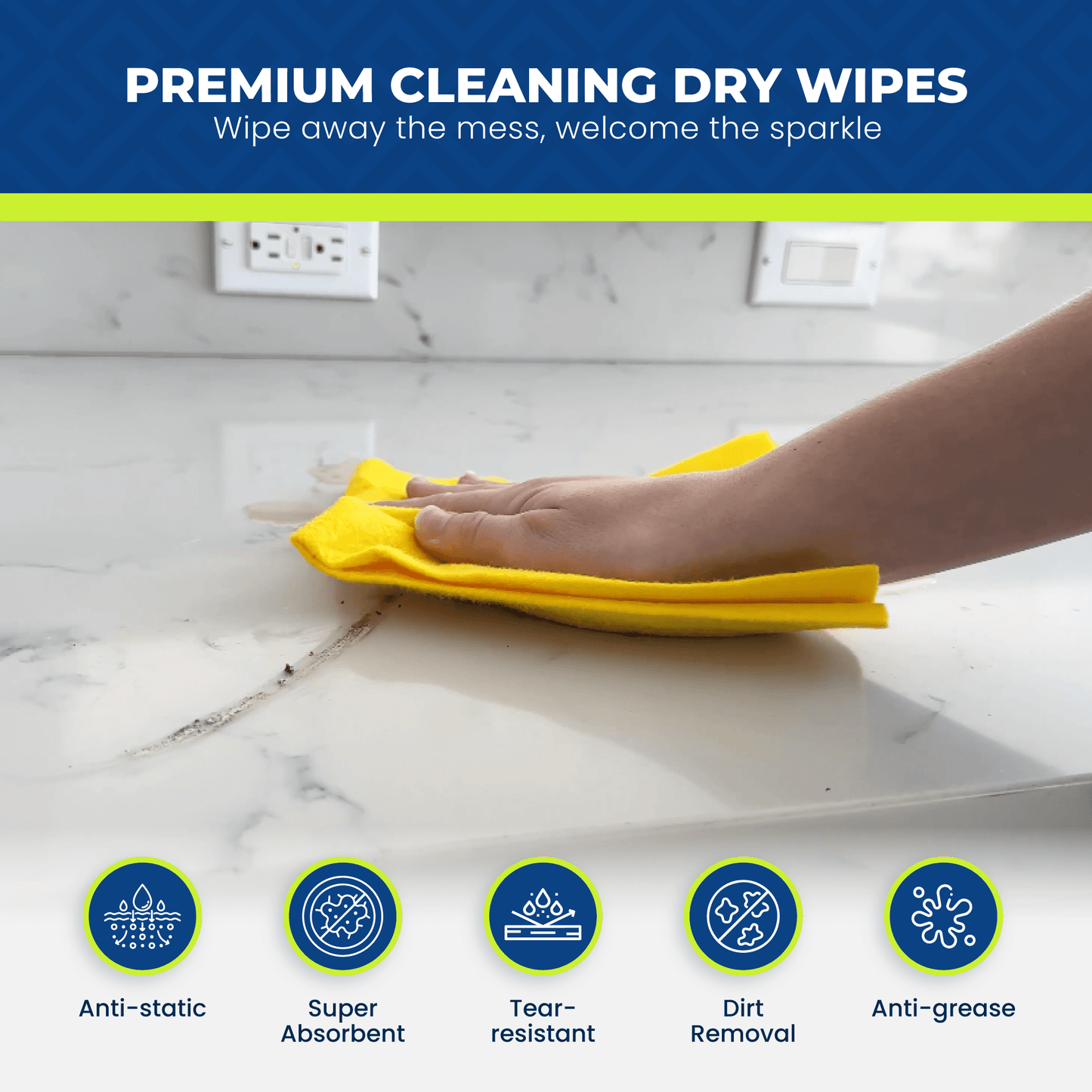 True Fresh Multipurpose Dishcloths - 10 Pack