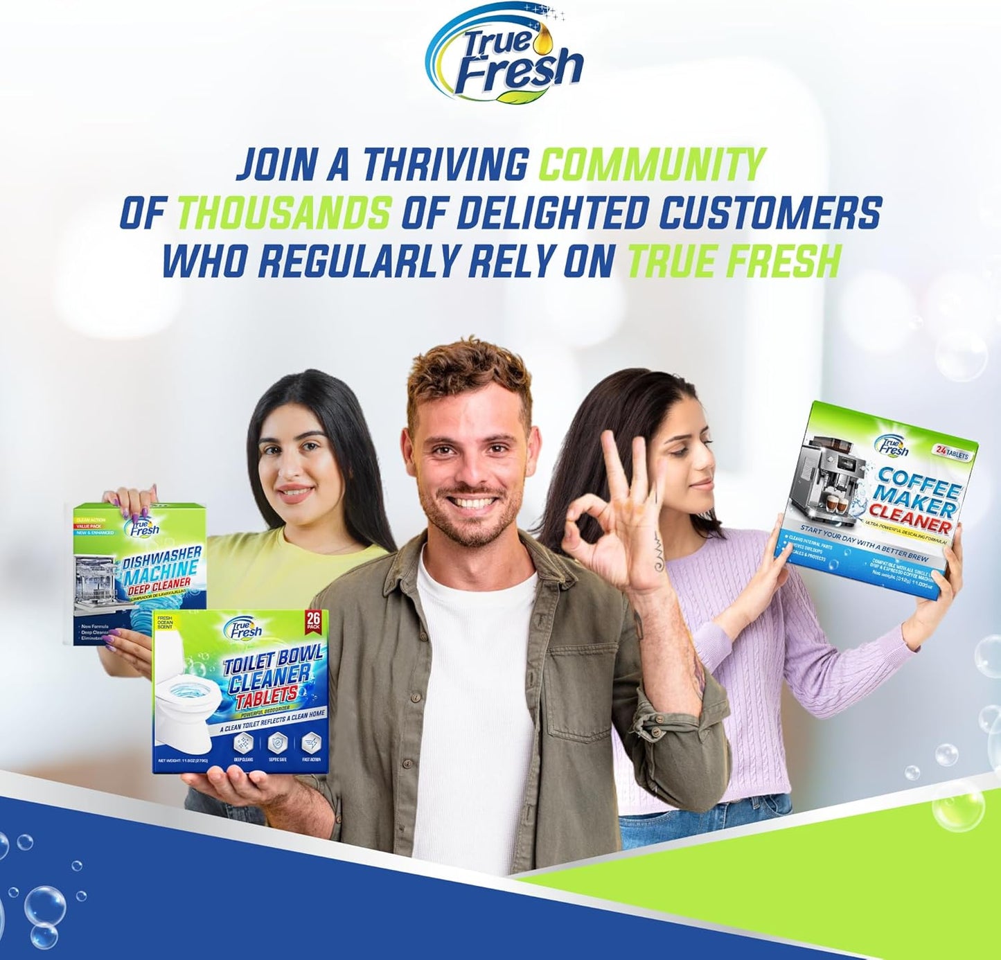 Pack of 2 Toilet Bowl Cleaner Tablets