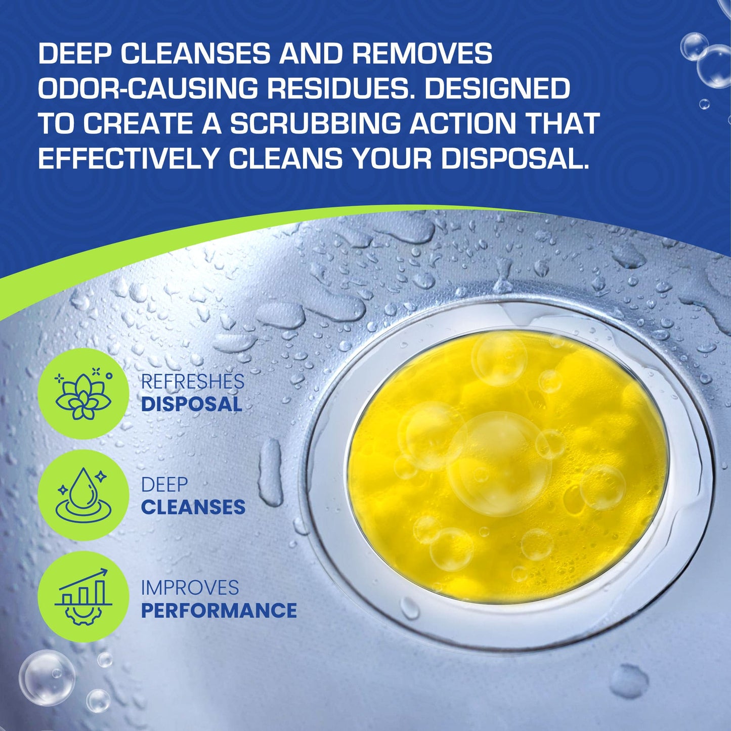 True Fresh Garbage Disposal Cleaner Tablets - 24 Count